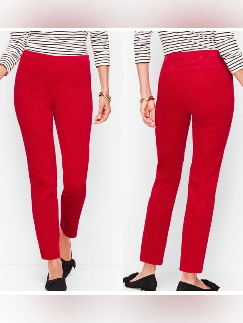 Talbots Chatham  Ankle Pants—Side Zip